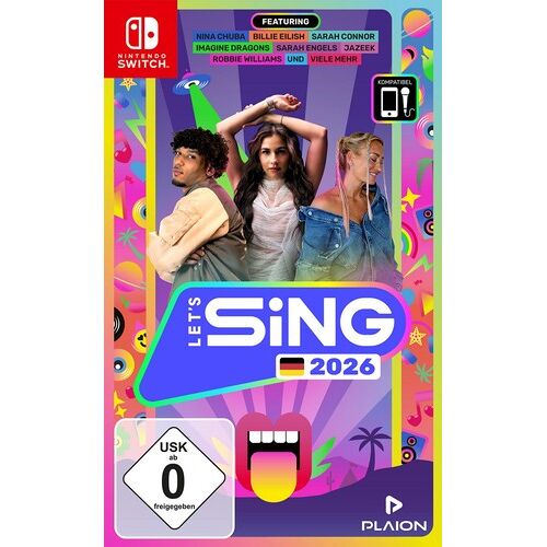 Let's Sing 2026 German Version Standard Allemand, Anglais, Espagnol, Français Switch