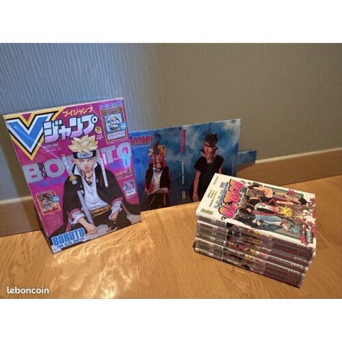 Boruto 7 Tomes + Jaquette Collector & V-Jump