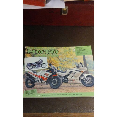 Revue Moto Technique Nº 67 Yamaha Xj 600 (1984 À 91) Fz 600 (1986 À 88) Kawasaki Gpz 1000 Rx (1986 Et 87)