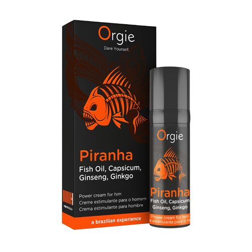 Crème Énergisante Piranha - Orgie
