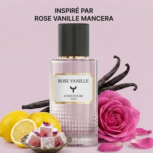 Convivium Paris Rose Vanille Extrait De Parfum Mixte 50ml 