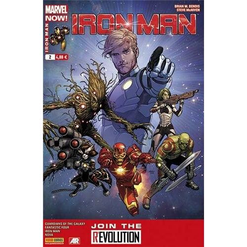 Marvel Now !! : Iron Man # 2 ( Août 2013 ) : " Piège Spatial " ( Guardians Of The Galaxy - Fantastic Four - Iron Man - Nova )