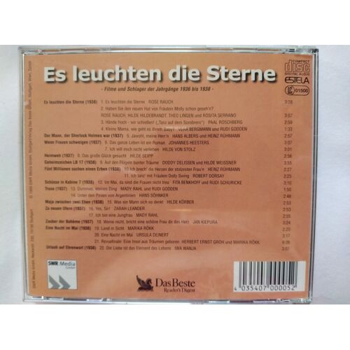 "Es Leuchten Die Sterne" - Filme Und Schlager Derjahrgänge 1936 Bis 1938