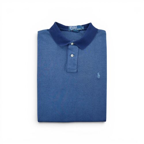 Reconditionné - Polo Manches Courtes Homme Marine - Taille L - Homme - Marine
