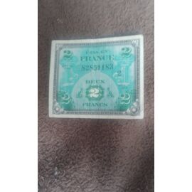 Billet 2 Francs Allié 1944