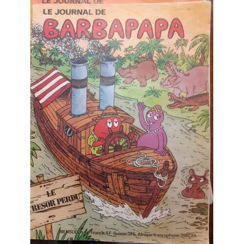 Le Journal De Barbapapa Le Tresor Perdu