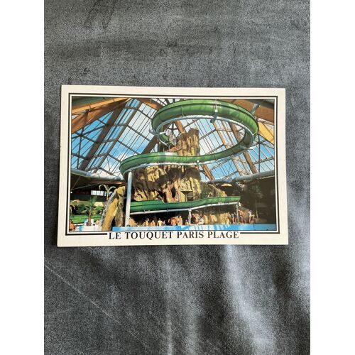 Carte Postale, Vintage, Le Touquet, Paris, Plage Aqualud