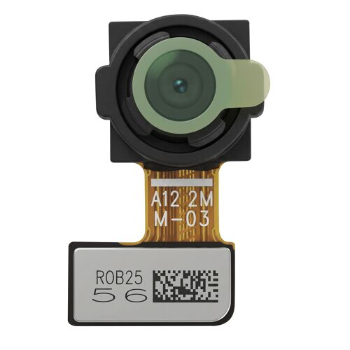 Caméra Arrière Macro pour Galaxy A25 5G / A22 4G / A12 Service Pack Samsung Noir