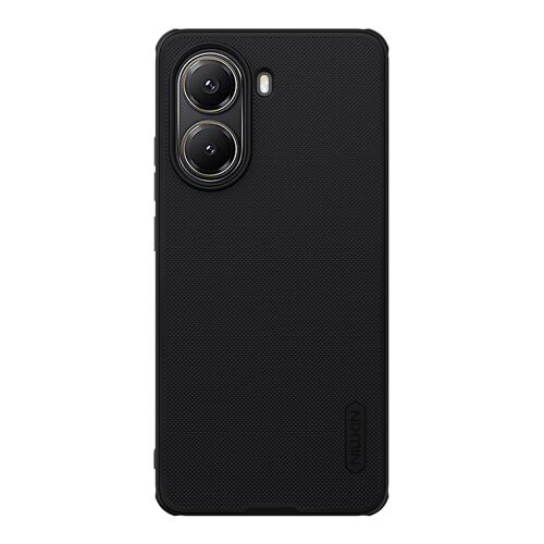 Coque pour Poco X7 Pro 5G Conception Bi-Matière Modèle Super Frosted Pro Nillkin Noir