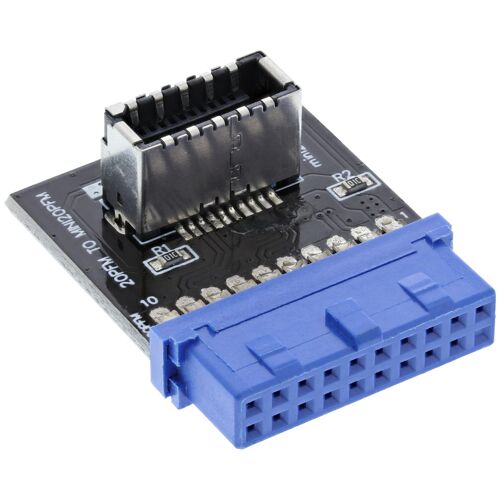 InLine 33446B changeur de genre de câble USB 3.1 (Gen.2) USB 3.0 Multicolore