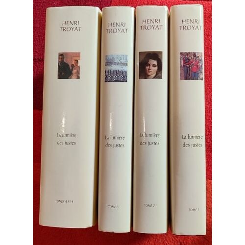 Collection France Loisirs "La Lumière Des Justes" - Henry Troyat - 1994 - 5 Tomes