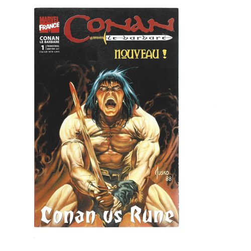 Conan Le Barbare ( Trimestriel ) # 1 ( Août 1999 ) : " Conan Vs Rune " ( + " La Tour Éléphante " )