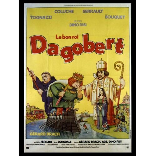 Le Bon Roi Dagobert - Affiche Du Film De Dino Risi 1984