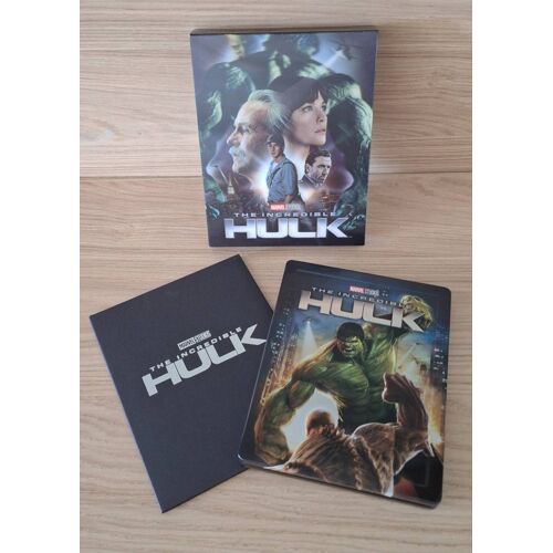 Steelbook 4k Hulk Incredible Blufans Lenticular Lenticulaire Marvel Mcu Disney