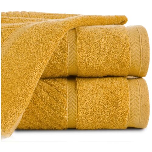 Eurofirany 374833 Serviette De Bain 70 X 140 Cm Coton Jaune