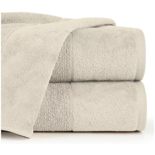Eurofirany 466370 Serviette De Bain 70 X 140 Cm Coton Beige
