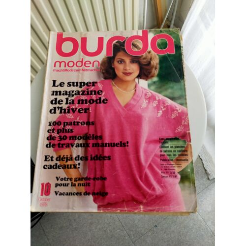 Burda Modes Octobre 1978 N° M 2017 Ex - 100 Patrons Et Plus De 30 Modèles De Travaux Manuels