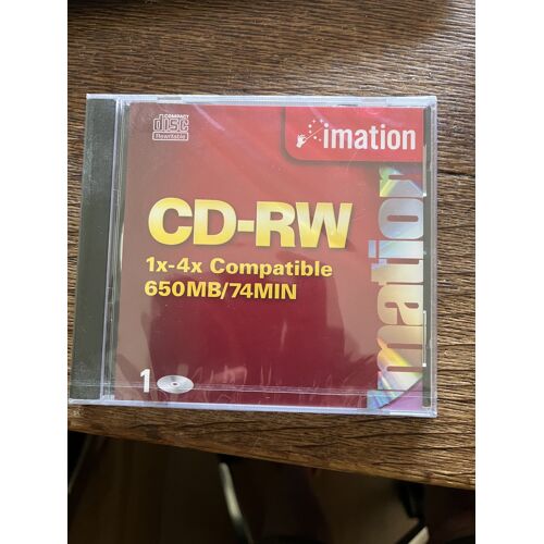 Lot de 7 CD-RW Imation NEUF sous blister