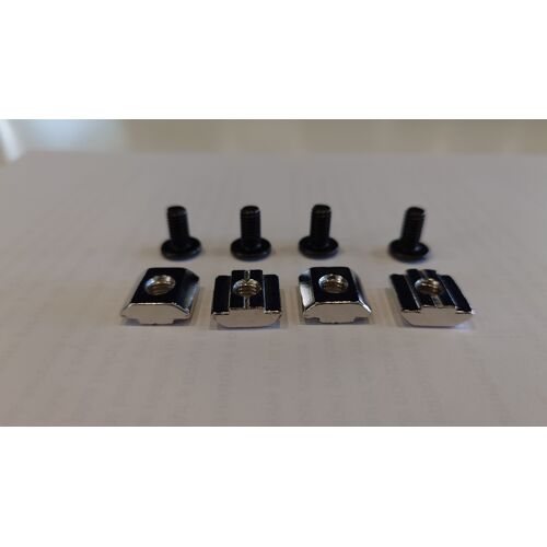 Lot de 4 écrous T M6 + Vis pour base Fanatec Csl DD / Gt DD Pro NEUF