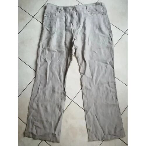 Pantalon En 100 % Lin Patrice Breal Taille 40 / 42 - 42.