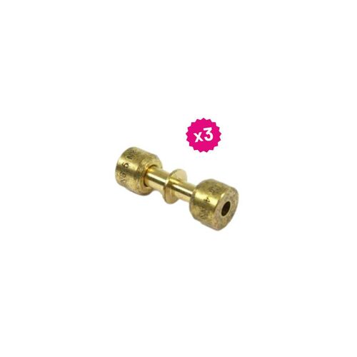 Lot de trois raccords droits Frigo Réfrigérateur Congélateur (L13000622-B3 )