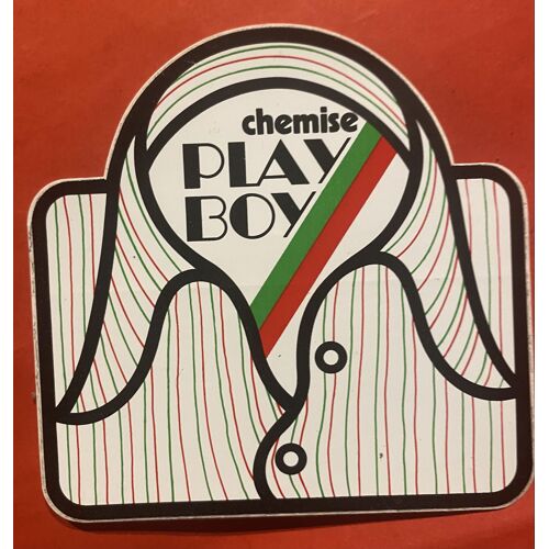 Autocollant Chemise Play Boy - Made In France 