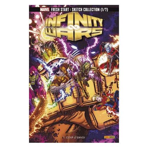 Marvel Fresh Start : Infinity War # 1 / 001 (Janvier 2019) : " Coup D'Envoi " (Fresh Start : Sketch Collection # 1/7) - Infinity Countdown : Warlock / Thanos Annual / Infinity Countdown Prime / ...