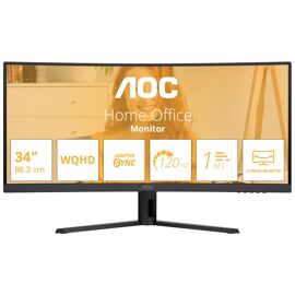 Ecran PC AOC B3 CU34B3E/75 34" 3440 x 1440 Noir