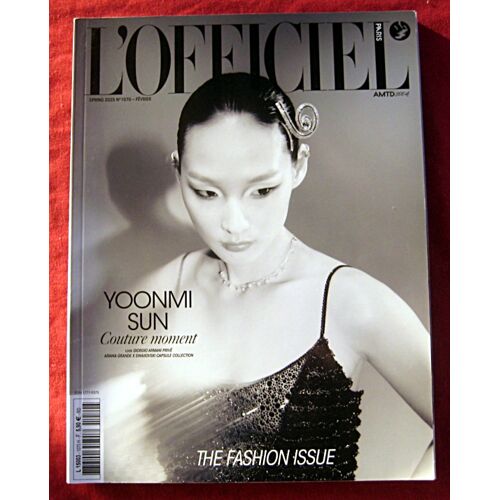 L'Officiel N° 1070. Yoonmi Sun. Couture Moment. The Fashion Issue. Spring 2025.