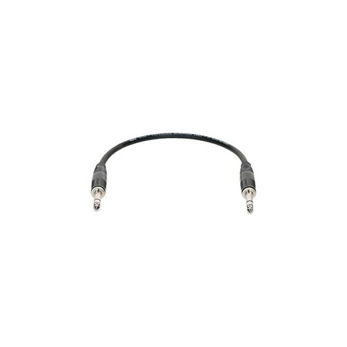 Câble patch Jack 6.35mm stéréo mâle Professionnel 1m noir