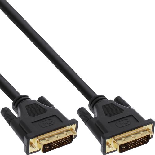 InLine 4043718096961 câble DVI 1 m DVI-D Noir