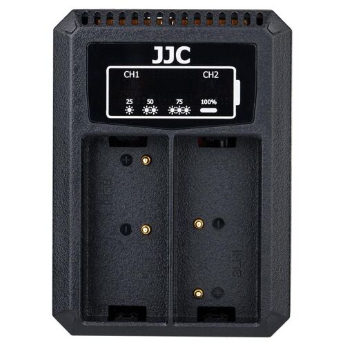 JJC DCH-BLH1 chargeur de batterie Batterie de caméra numérique USB