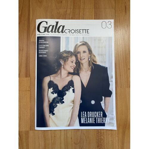 Magazine Gala Croisette N°3 - Festival De Cannes 2026 - Léa Drucker & Mélanie Thierry -
