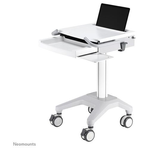 Neomounts MED-M200 Station de travail mobile médicale 10-17" - ressort à gaz - verrouillable