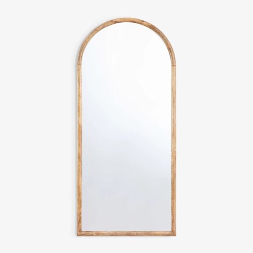 Miroir mural en bois de manguier Patmos 80 x 180 cm