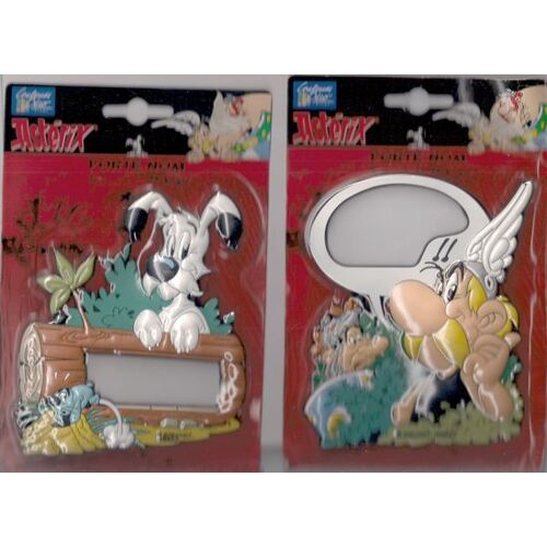 2 Plaques Porte Nom Astérix
