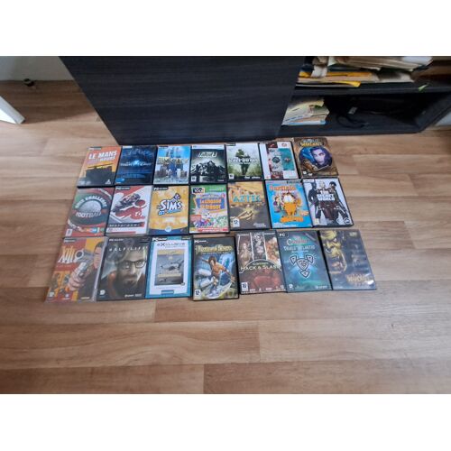 Lots de jeux pc-rom