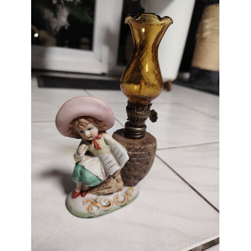 Statuette avec lampe à huile