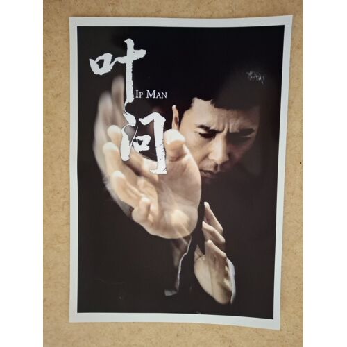 Affiche / Poster Du Film "Ip Man" Avec Donnie Yen - 29,7 X 42 Cm