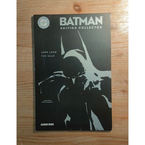 Edition Collector De Batman: Dark Victory Par Jeph Loeb Et Tim Sale, Éditée Par Comic Box, Tirée À Seulement 1000 Exemplaires