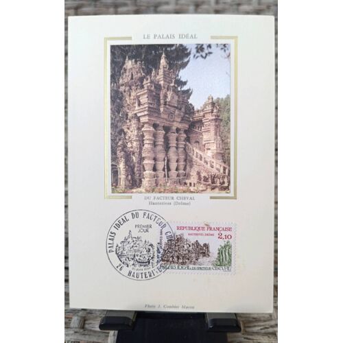 Timbre Palais Idéal Du Facteur Cheval - Hauterives Drôme. Fdc Carte Premier Jour 30/06/1984. Yt N°2324