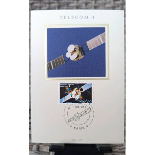 Timbre Télécom 1. Fdc Carte Premier Jour 01/09/1984. Yt N°2333