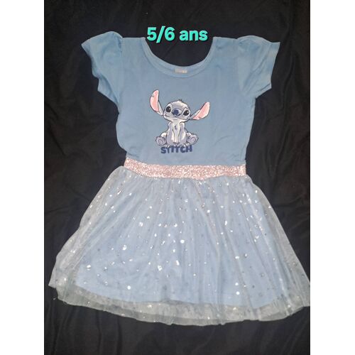 Robe Bleue Stitch 5/6 Ans