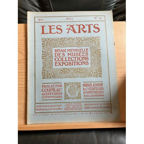 Les Arts Revue Mensuelle Des Musées N°29 Mai 1904