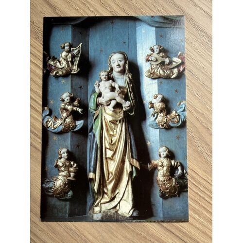Carte Postale : Pouldreuzic - Statue Notre-Dame Des Anges - Xviième Siècle