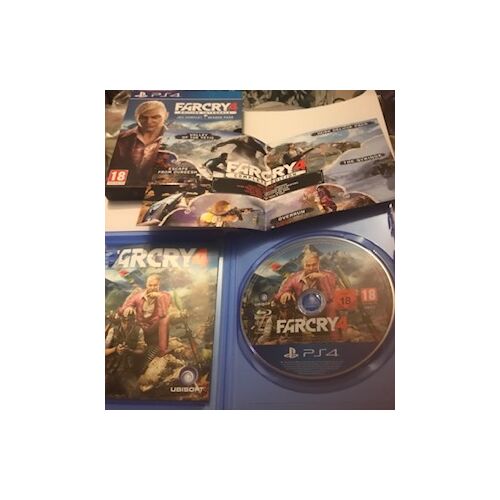 AVEC FACTURE D'ACHAT de 70euros, ÉDITION RARISSIME (INTÉGRALE) DE FARCRY 4 SUR PS4 AU PLUS BAS PRIX. MAGNIFIQUE MAIS MORTEL (DÉCONSEILLÉ AUX MOINS DE 18 ANS) MONDE OUVERT DANS L'HIMALAYA