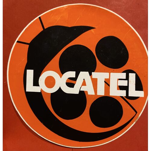 Autocollant Locatel - Telecom Annees 1970/1989