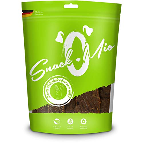 Snackomio Lamelles De Gibier Tendres Mâcher Premium Pour Chien 125 G