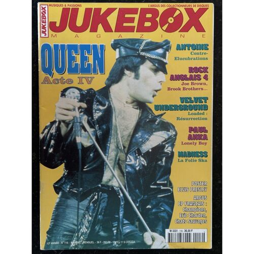 Jukebox 116 1997 05 - Queen - Antoine - Velvet Underground - Paul Anka - Madness - Joe Brown Brook Brothers