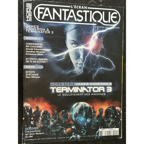 L'écran Fantastique Hors-Série 5 2003 Special Terminator 3 Arnold Schwarzenegger James Cameron